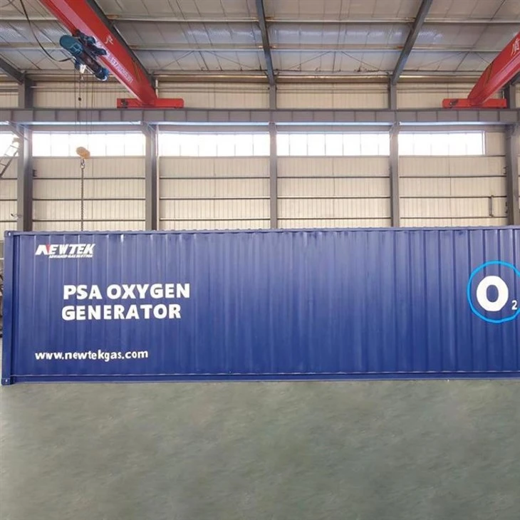 Pekerjaan generator oksigen untuk penggunaan industri